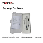 Adjustable Multi-Volume Repeating Pipette – Manual Micropipettor Dispenser, 0.5–50ml, Five-Speed | OniMate