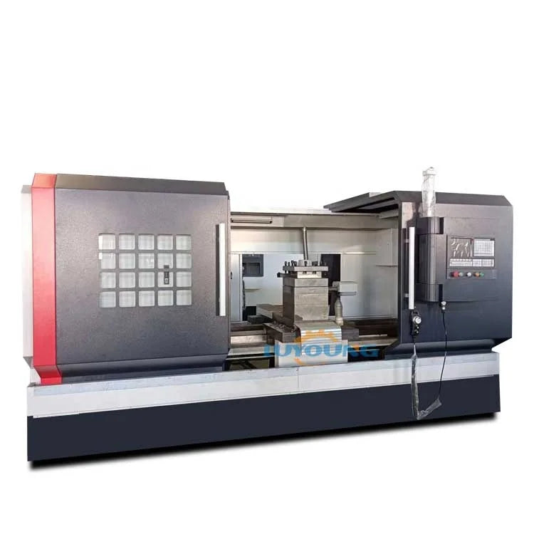 Large Bore CNC Lathe CK61100 – Flank-Bed, GSK Controller, Metal Turning