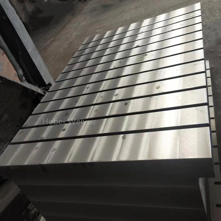 Cast Iron CNC Worktable with T-Slots – Precision Inspection Platform