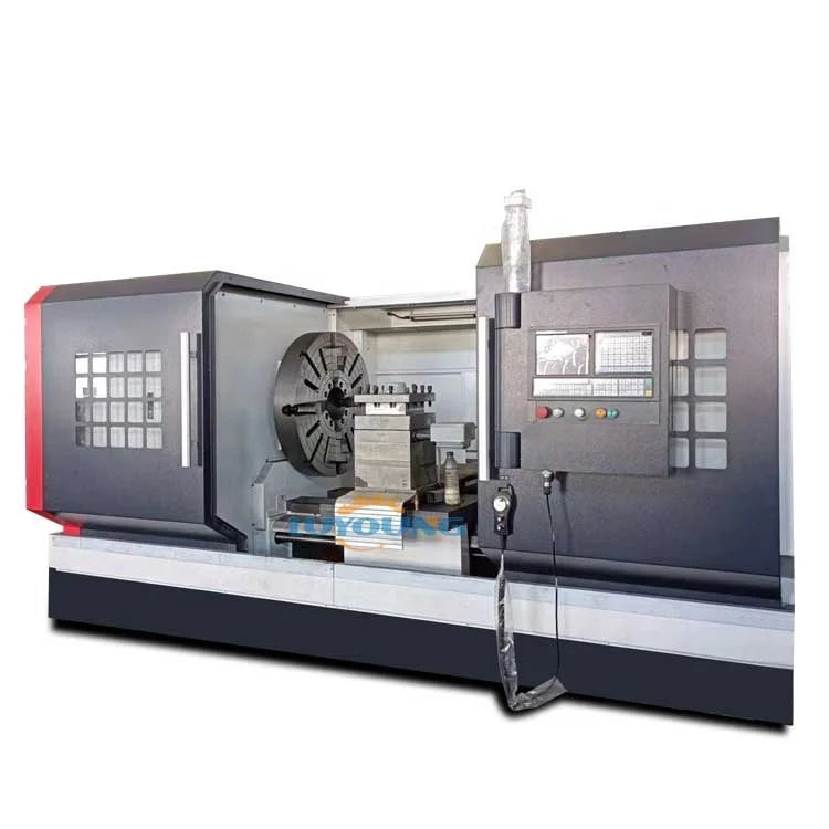 Large Bore CNC Lathe CK61100 – Flank-Bed, GSK Controller, Metal Turning