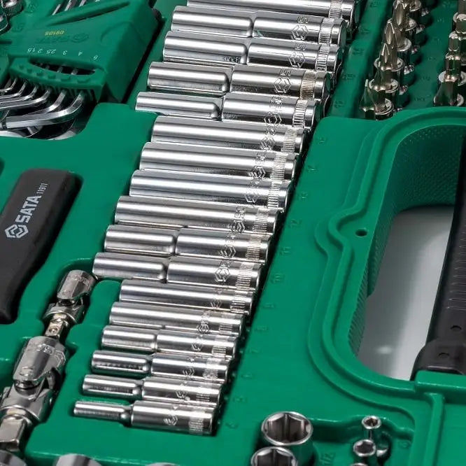 Professional APEX USA 150-Piece Socket Set – Metric/SAE, Multi-Drive”