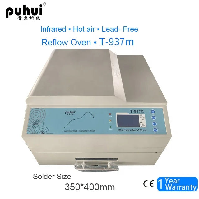Puhui T-937 / T-937M Desktop Infrared Reflow Oven