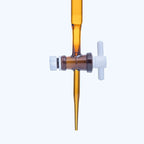 Class A Borosilicate Glass Burette with PTFE Stopcock – 5ml, 10ml, 25ml, 50ml, Acid & Alkali Resistant