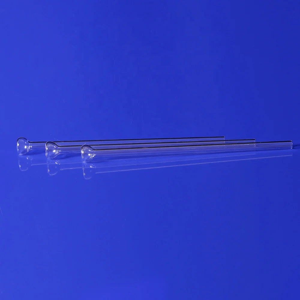 3FLEX High-Temperature Quartz Test Tubes – Corrosion-Resistant SiO₂ Glass for BET Adsorption, Custom Sizes up to 1100°C