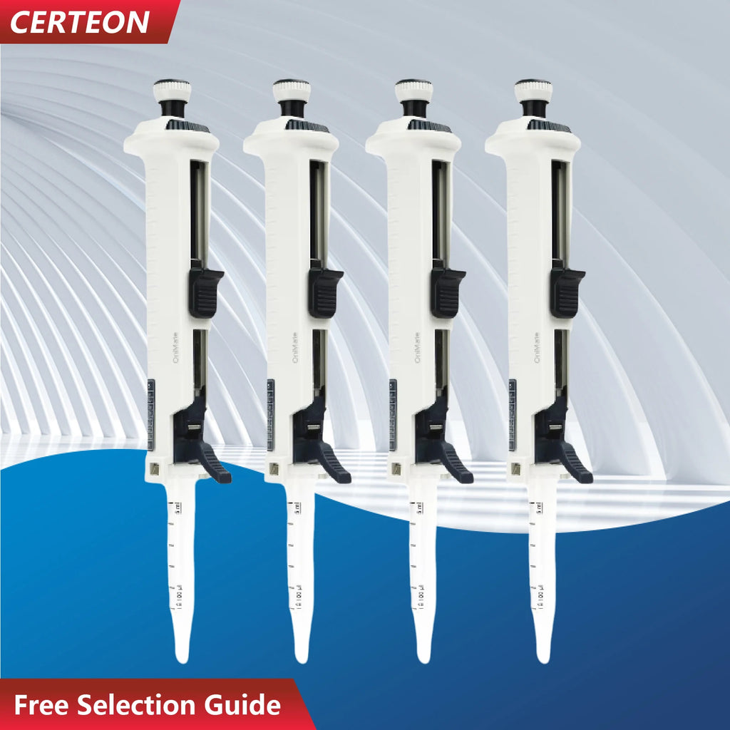 Adjustable Multi-Volume Repeating Pipette – Manual Micropipettor Dispenser, 0.5–50ml, Five-Speed | OniMate