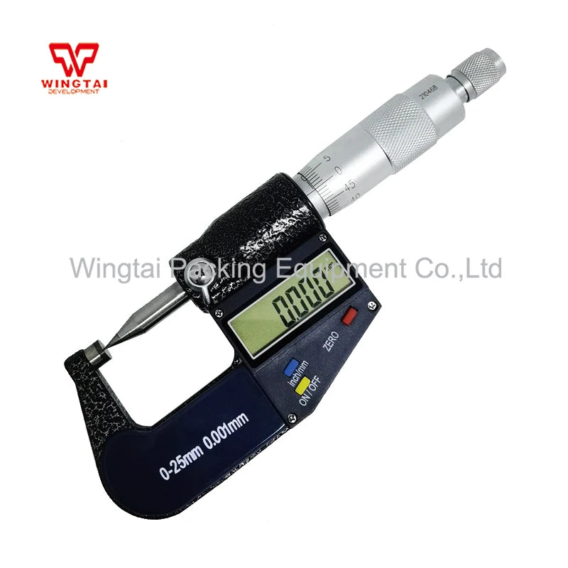 0-25mm Micrometer Screw Gauge XC02 – High Precision 0.001mm for Paper & Bags