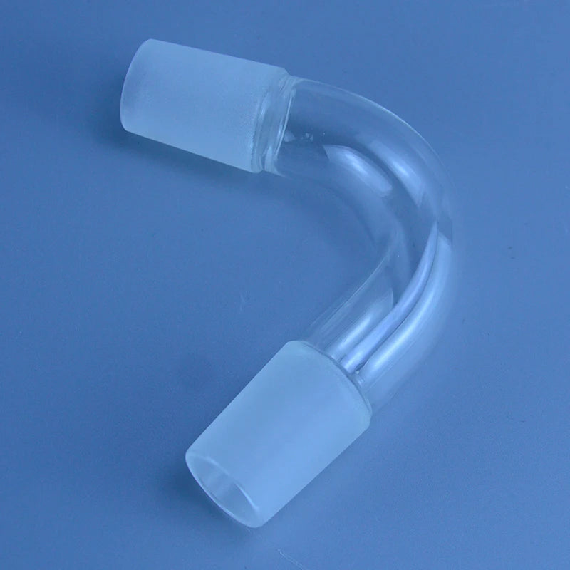 75° Glass Distillation Adapter – Standard 24/29 Ground Joint Distilling Head for Laboratory Distillation Units
