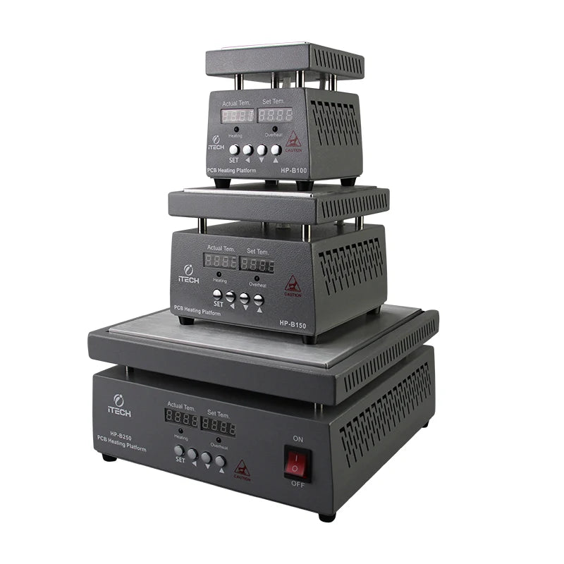 ITECH Digital Temperature Control Heating Platform | 400 W Constant-Temperature Heating Table | 0–400 °C | 150 × 150 mm