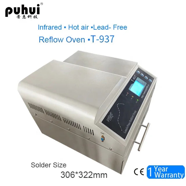 Puhui T-937 / T-937M Desktop Infrared Reflow Oven