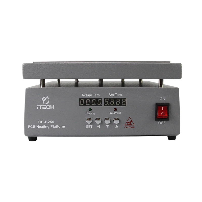 ITECH Digital Temperature Control Heating Platform | 400 W Constant-Temperature Heating Table | 0–400 °C | 150 × 150 mm