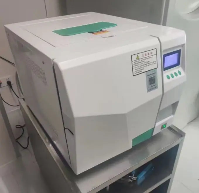 B-Class Dental Autoclave Sterilizer with Vacuum, Built-In Micro Printer, and Drying Function for Instruments