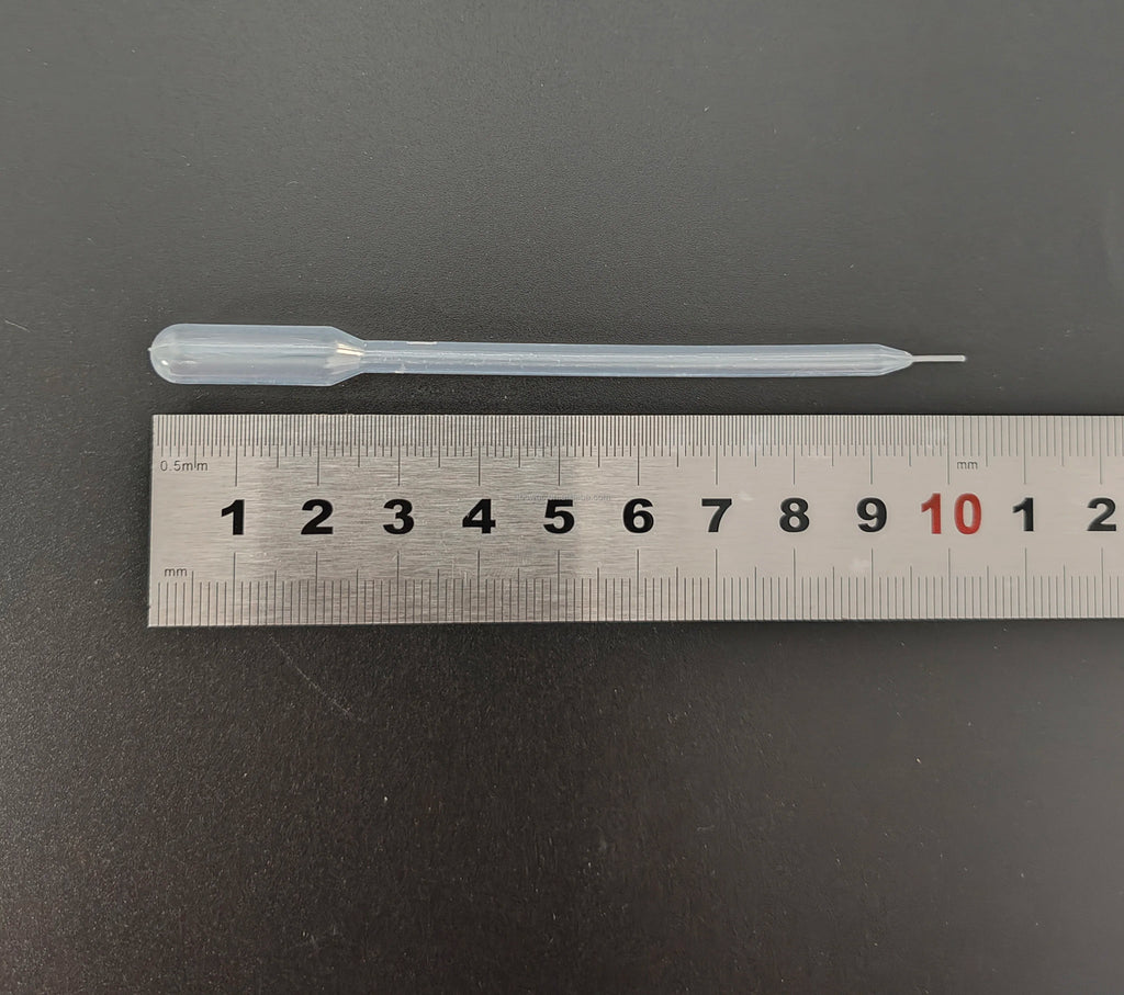 5µL Precision Plastic Pasteur Pipette – PE Micro Transfer Pipettes for Laboratory Use