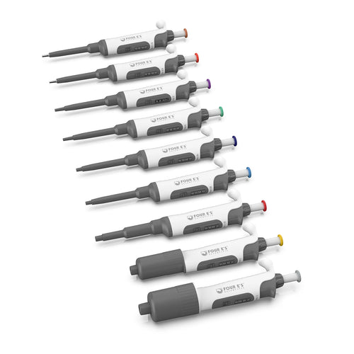 Adjustable Single-Channel Micro Pipettes 2.5µL–10mL Fully Autoclavable Laboratory Pipettes