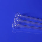 3FLEX High-Temperature Quartz Test Tubes – Corrosion-Resistant SiO₂ Glass for BET Adsorption, Custom Sizes up to 1100°C
