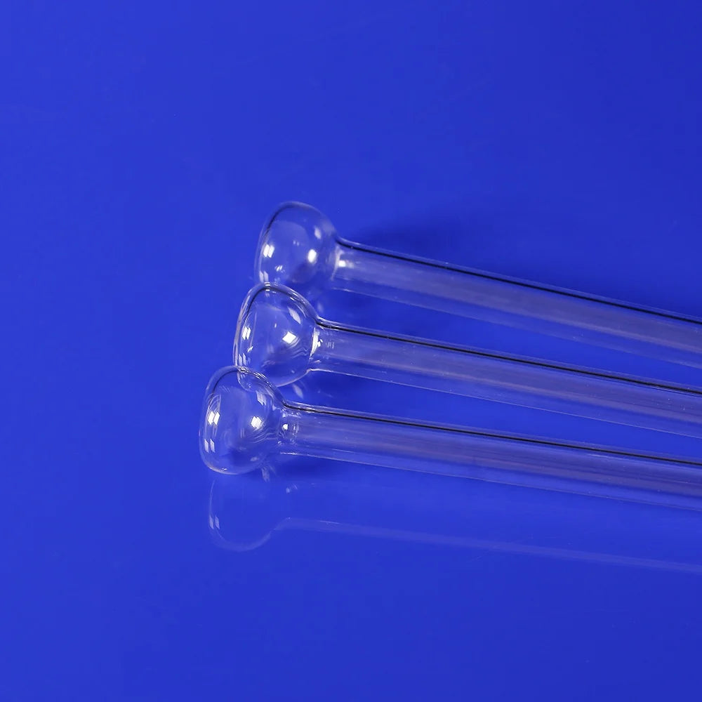 3FLEX High-Temperature Quartz Test Tubes – Corrosion-Resistant SiO₂ Glass for BET Adsorption, Custom Sizes up to 1100°C