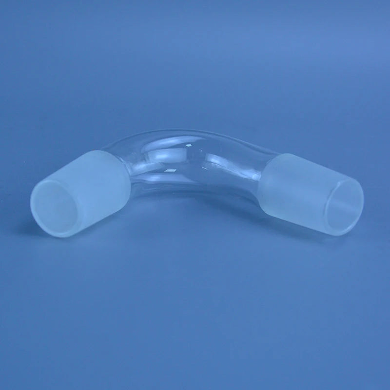 75° Glass Distillation Adapter – Standard 24/29 Ground Joint Distilling Head for Laboratory Distillation Units