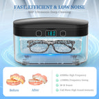 500ml Portable Electric Ultrasonic Cleaner – Mini Household Machine for Watches, Jewellery & Glasses