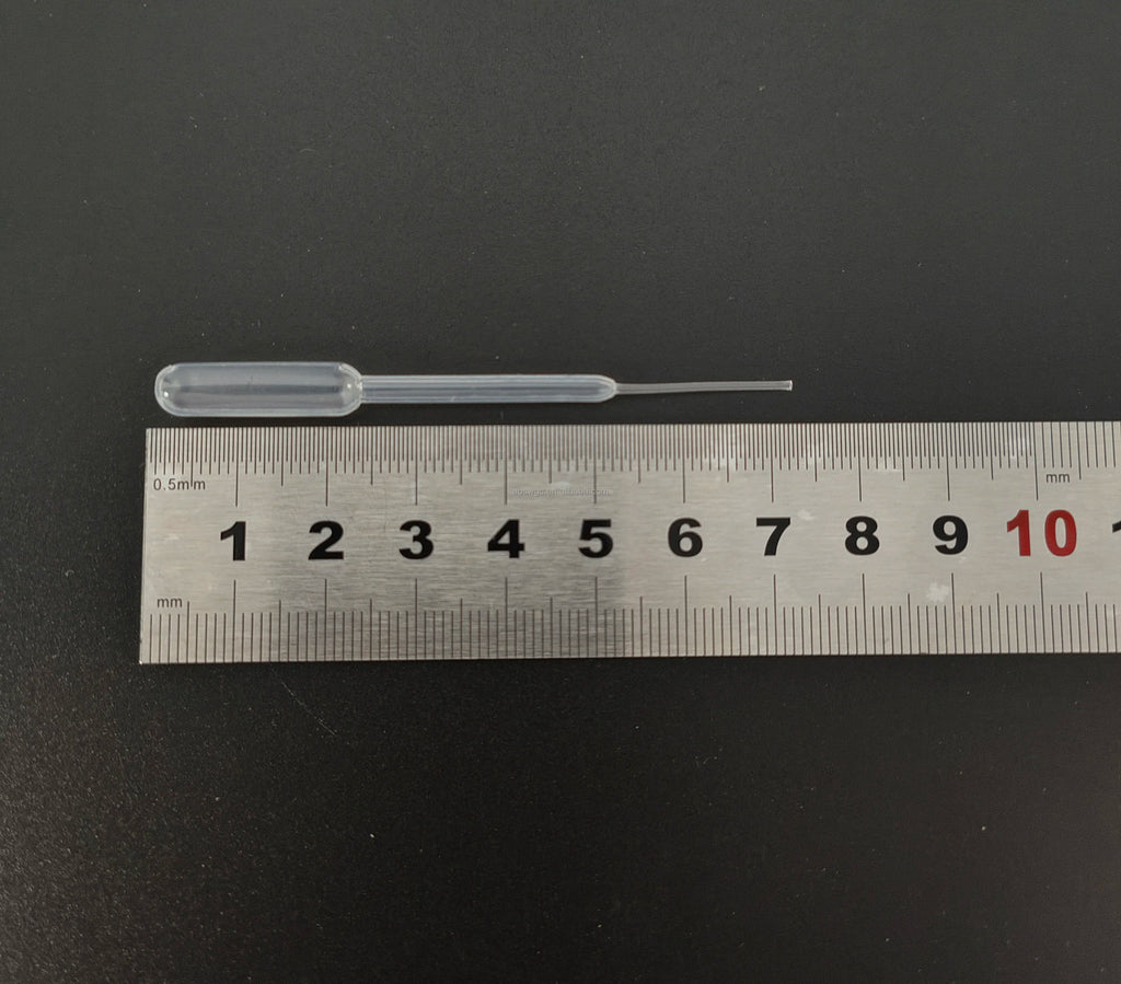5µL Precision Plastic Pasteur Pipette – PE Micro Transfer Pipettes for Laboratory Use