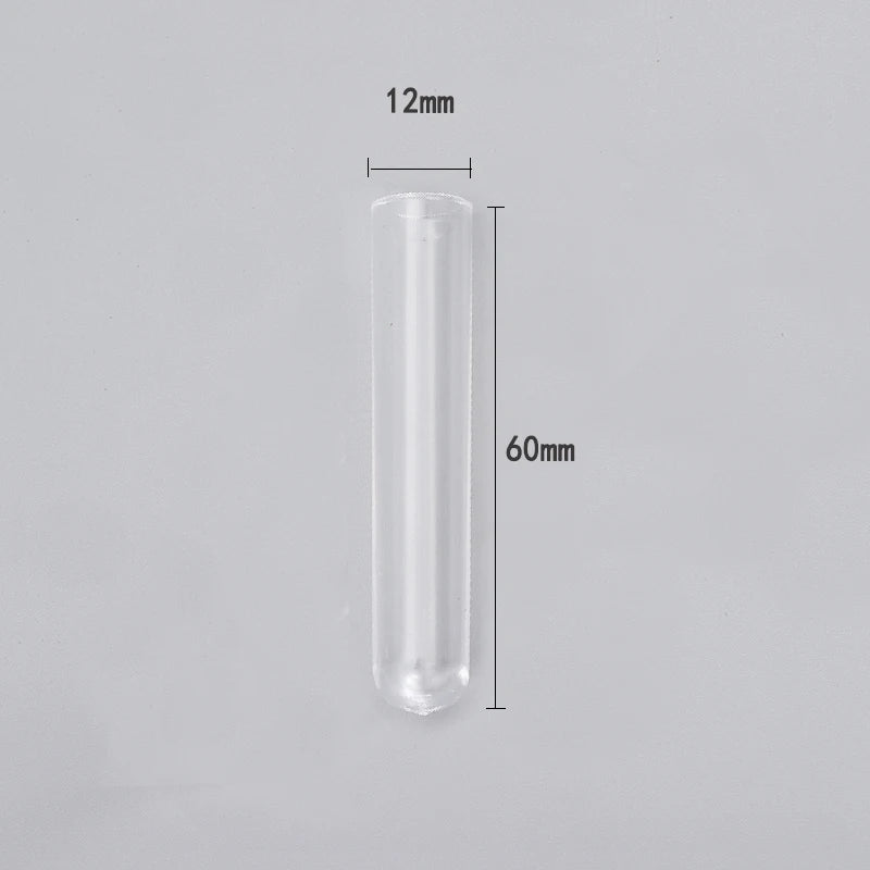Factory-Supplied Laboratory Plastic Test Tubes – High-Transparency PS, Rigid, Complete Sizes, Bulk Bag Sale