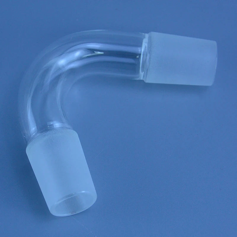 75° Glass Distillation Adapter – Standard 24/29 Ground Joint Distilling Head for Laboratory Distillation Units