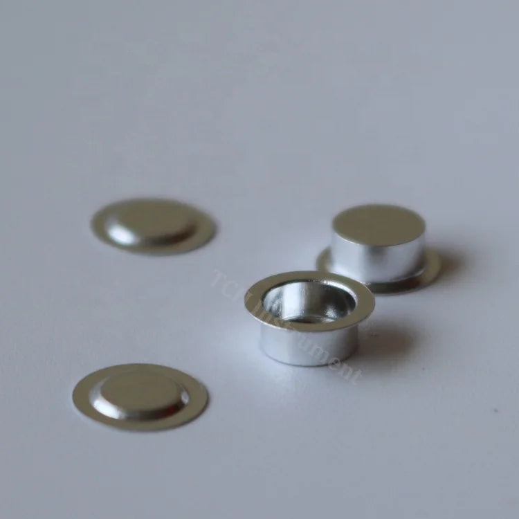 Aluminium DSC Crucibles for TA Q20 – Liquid Sample Pans for DSC & TGA (100-Pack)