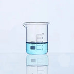 HAIJU Borosilicate Glass Beaker – Low Form, Graduated with Spout | 100ml