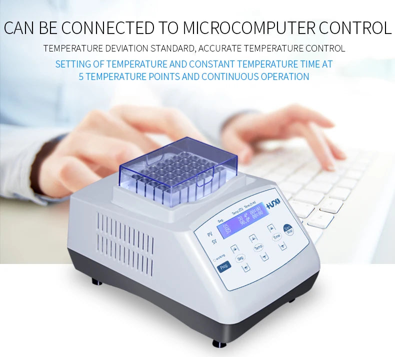 Digital Laboratory Dry Bath Heater – Adjustable Temperature Test Tube Dry Block