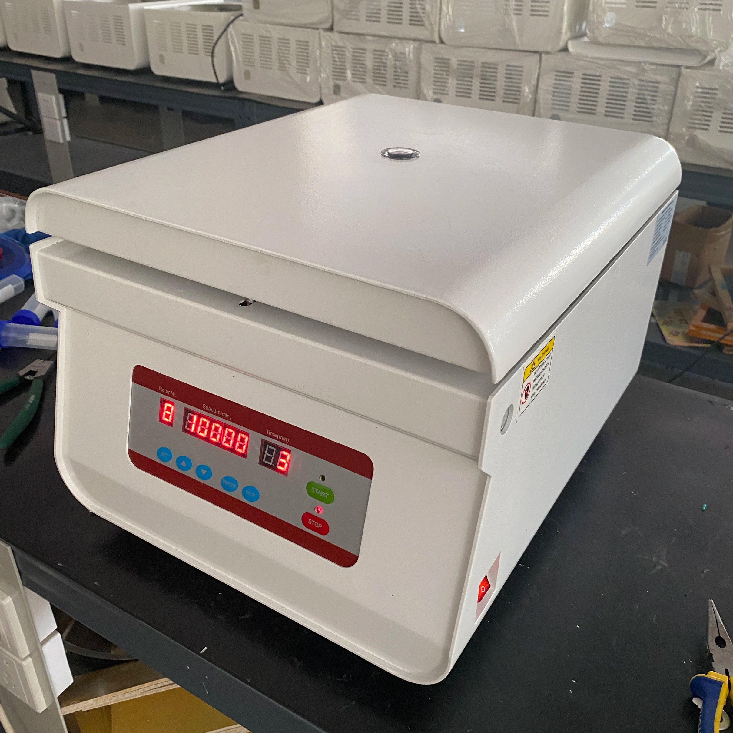 Benchtop PCR Laboratory Centrifuge – Ultra High-Speed 24,000rpm with Large Capacity and Optional Features