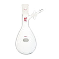 Schlenk Flask 10-1000ml – Pear-Shaped Borosilicate Reaction Flask with Glass Stopcock
