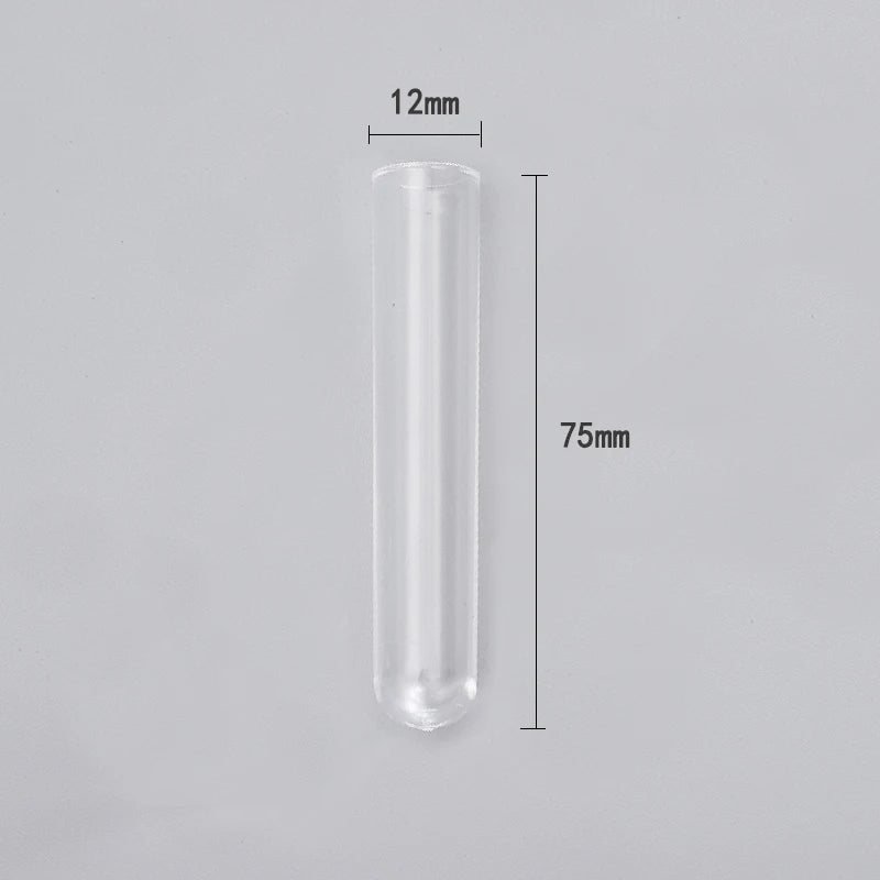 Factory-Supplied Laboratory Plastic Test Tubes – High-Transparency PS, Rigid, Complete Sizes, Bulk Bag Sale