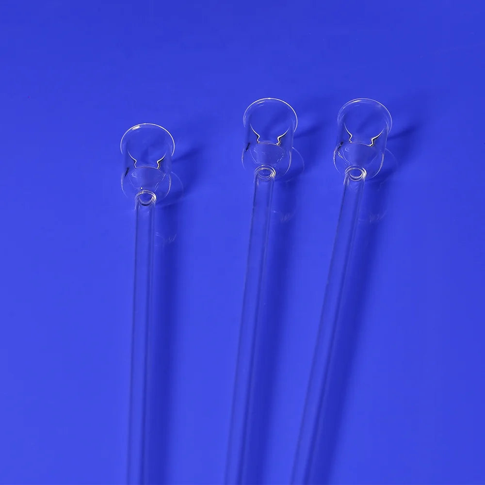 3FLEX High-Temperature Quartz Test Tubes – Corrosion-Resistant SiO₂ Glass for BET Adsorption, Custom Sizes up to 1100°C