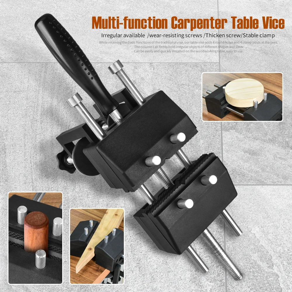 Portable Aluminium Mini Bench Vise – Precision Clamp for DIY, Home & Workshop Projects