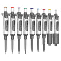 Adjustable Single-Channel Micro Pipettes 2.5µL–10mL Fully Autoclavable Laboratory Pipettes