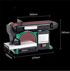 Multipurpose Belt Sander and Bench Grinder Machine