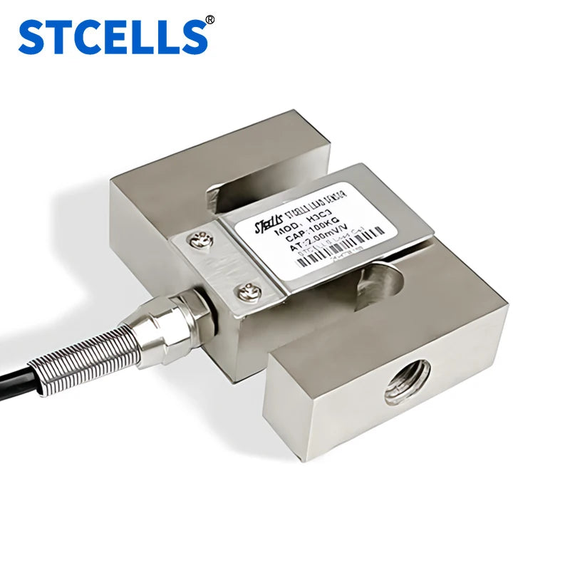 S Type Load Cell Weight Sensor Industrial Commercial Medical Force Transducer for Accurate Measurements