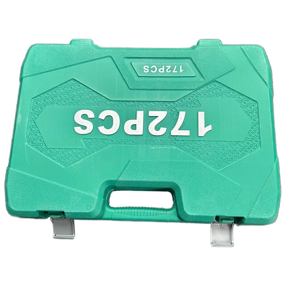 Professional 172-Piece CR-V Auto Repair Tool Kit – Hard Case Included