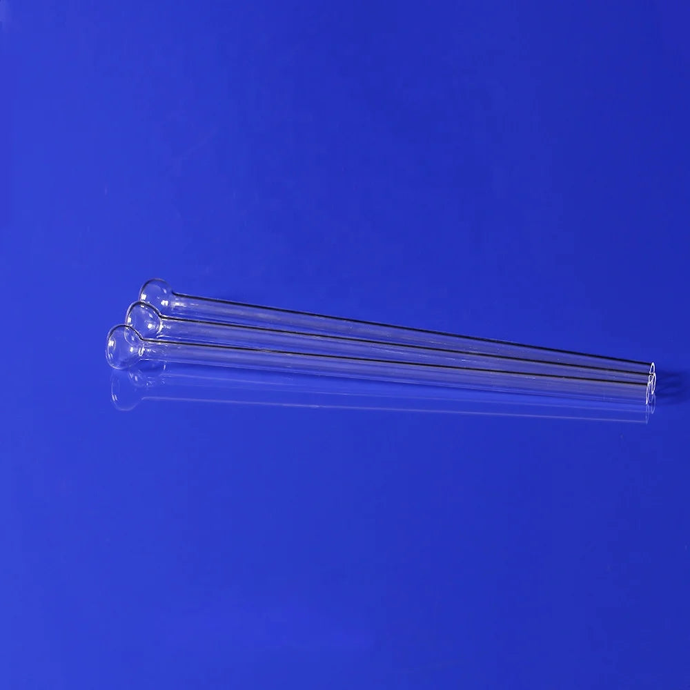 3FLEX High-Temperature Quartz Test Tubes – Corrosion-Resistant SiO₂ Glass for BET Adsorption, Custom Sizes up to 1100°C