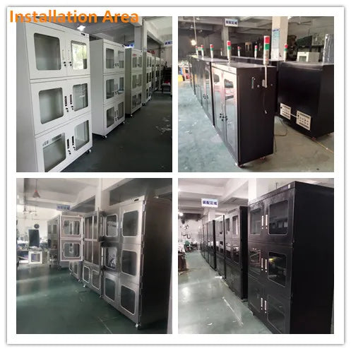 Humidity-Proof PLC Dry Cabinet Desiccator with Nitrogen Gas – CE & ISO Certified