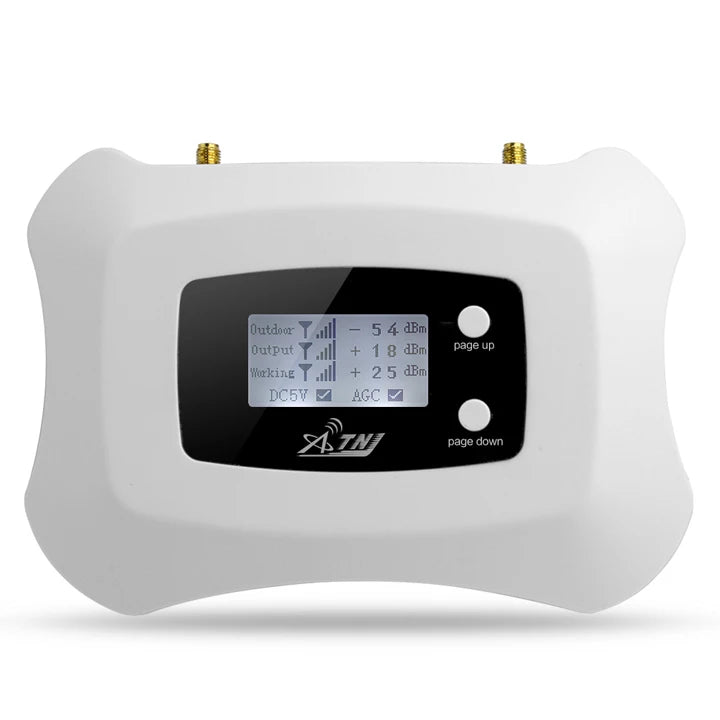 ATNJ 1800MHz Mobile Signal Booster Kit – 2G/4G Phone Repeater with Ceiling Antenna for Home Use