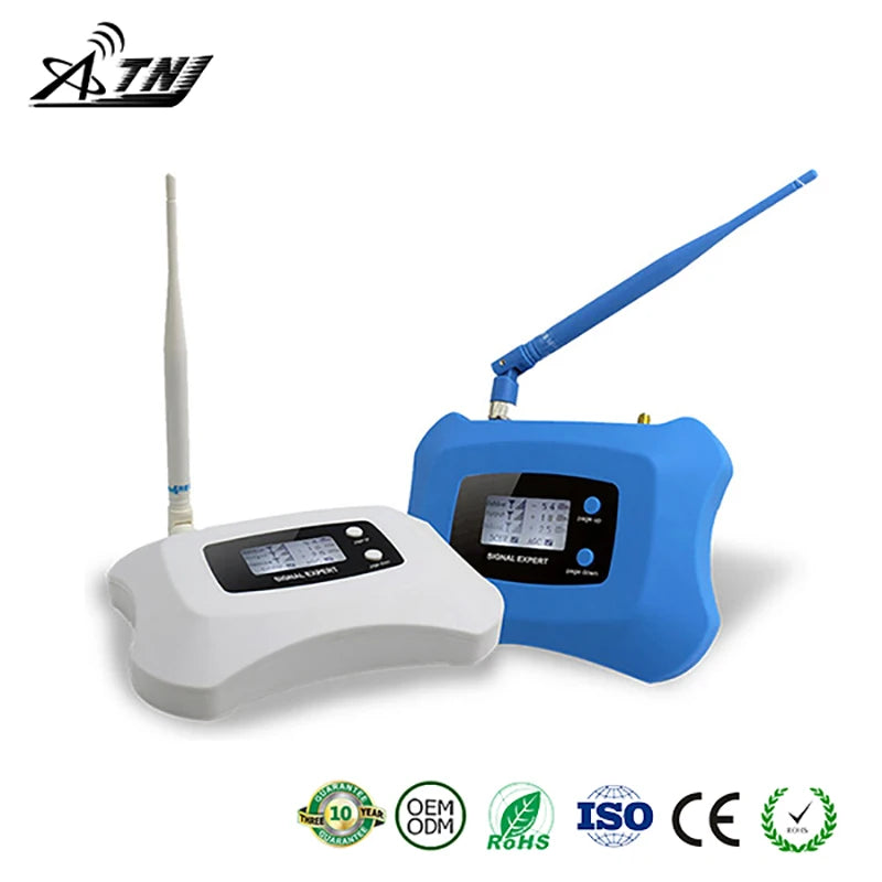 ATNJ 1800MHz Mobile Signal Booster Kit – 2G/4G Phone Repeater with Ceiling Antenna for Home Use