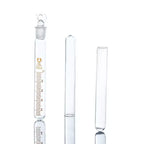 High-Temperature Resistant Flat Round Bottom Glass Durham Fermentation Test Tube for Laboratory Use