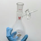 Schlenk Flask 10-1000ml – Pear-Shaped Borosilicate Reaction Flask with Glass Stopcock