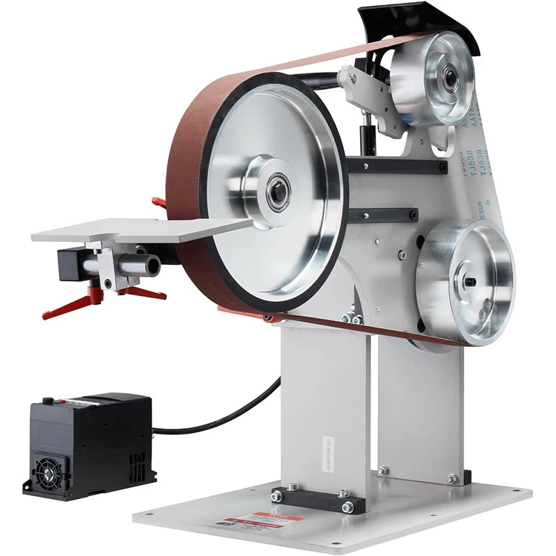 3-Wheel 2x72 Inch Belt Grinder – Knife Making Surface Grinding Machine