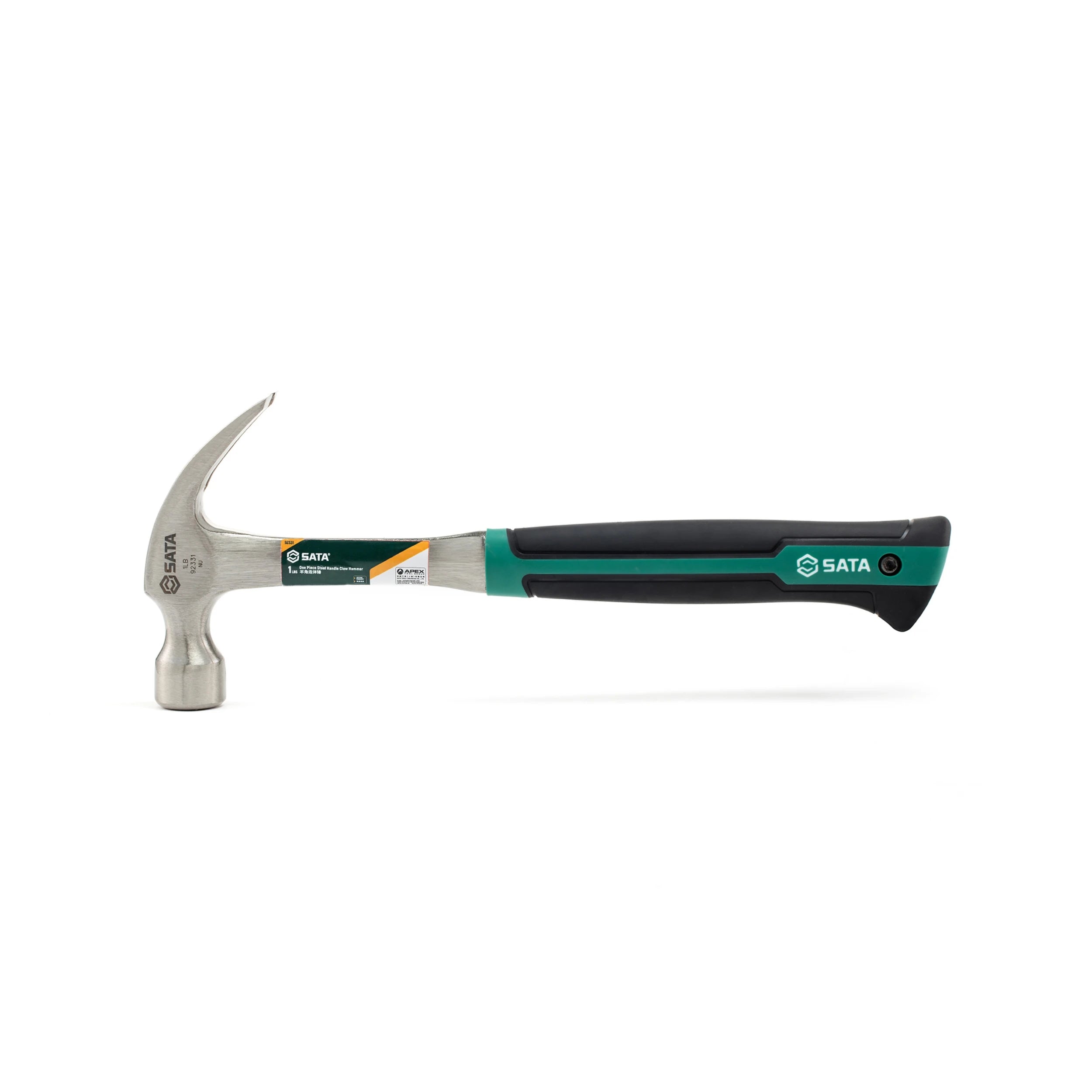 Heavy-Duty Steel Handle Claw Hammer – SATA 92331/92332