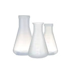 250ml–1000ml Clear PP Wide Neck Erlenmeyer Flasks – Durable Laboratory Plastic Flasks with 3-Year Warranty