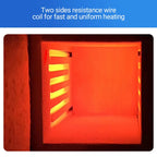 EF02 Programmable Laboratory Furnace – 850 °C High-Temperature PID-Controlled Thermal Processing Oven