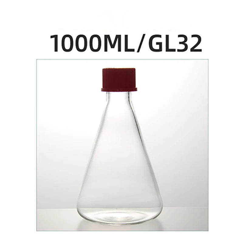 Erlenmeyer Flask with Screw Cap (SAIEISE WD30 Series) 100ml 250ml 500ml 1000ml