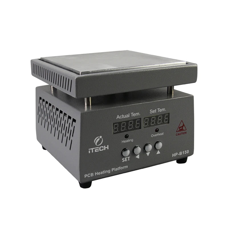 ITECH Digital Temperature Control Heating Platform | 400 W Constant-Temperature Heating Table | 0–400 °C | 150 × 150 mm