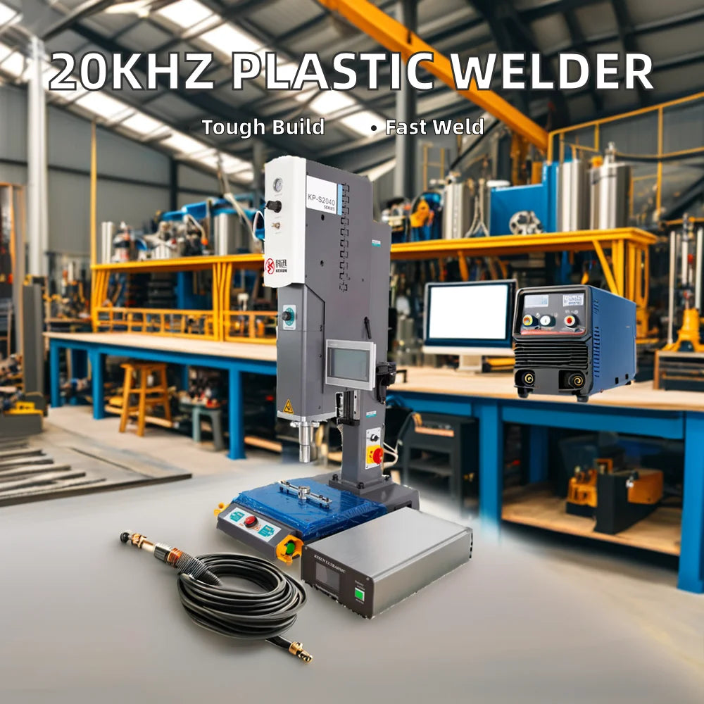 Industrial Ultrasonic Spot Welder 3000W – Plastic Welding for Automotive & Food