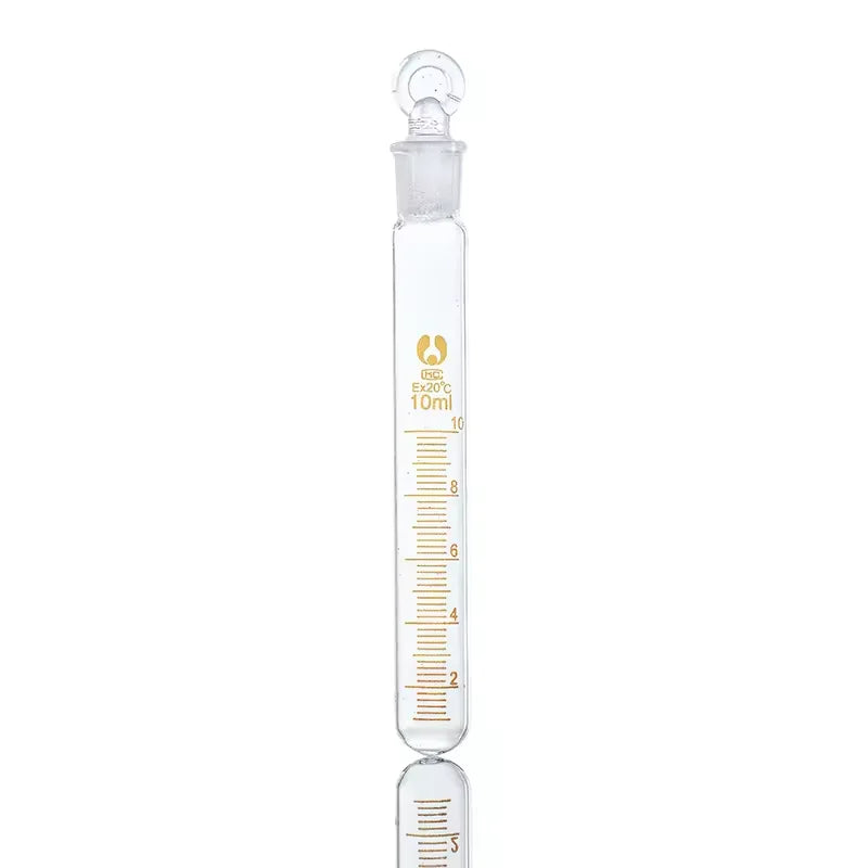 High-Temperature Resistant Flat Round Bottom Glass Durham Fermentation Test Tube for Laboratory Use